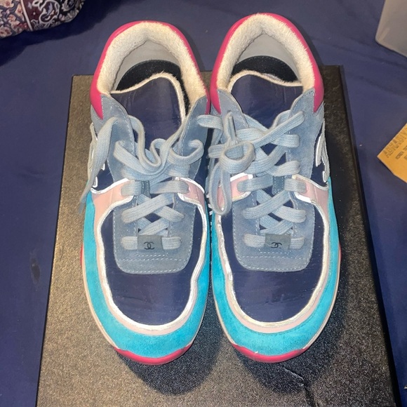 Chanel multicolored sneakers - Picture 1 of 10
